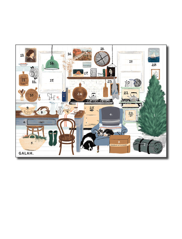 Wholesale - Advent Calendars (6 pieces)